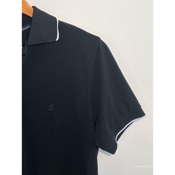 ✨5 for $15✨ Men’s IZOD Black Collar Tee Shirt Size Small - Picture 11 of 11